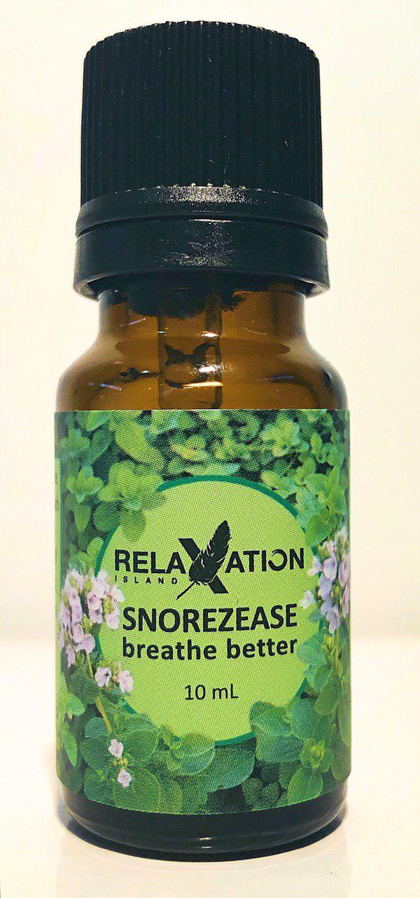 Snorezease®-Stop Snoring- Breath Better- Pure Essential oil Blend 10ml-Relaxation Island®