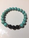 Turquoise aromatherapy bracelet